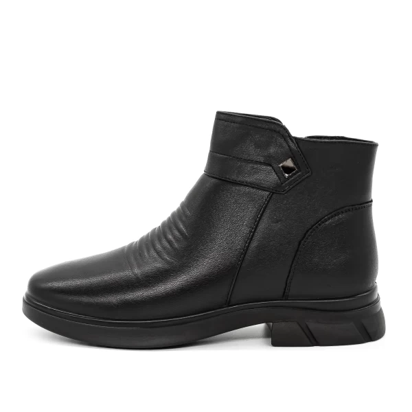 Frauenstiefel mit Pelz M2688 Black | Gebildet