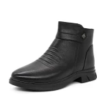 Frauenstiefel mit Pelz M2688 Black | Gebildet