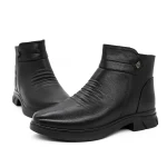 Frauenstiefel mit Pelz M2688 Black | Gebildet