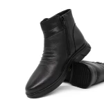 Frauenstiefel mit Pelz M2688 Black | Gebildet