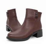 Frauenstiefel im Frühjahr 2915q06 Kirsche Gebildet