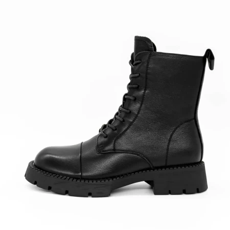 Frauenstiefel im Frühjahr 3991-3 Schwarz | Gebildet