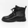 Frauenstiefel im Spring-Auto 8201 Black | Gebildet