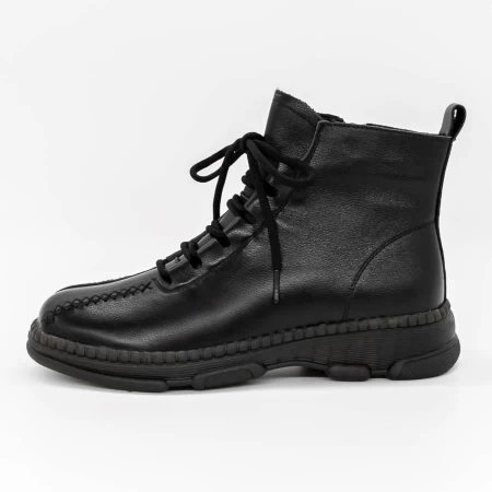 Frauenstiefel im Spring-Auto 8201 Black | Gebildet