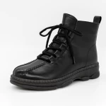 Frauenstiefel im Spring-Auto 8201 Black | Gebildet