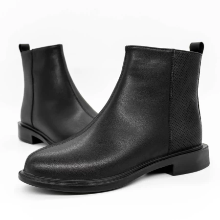 Frauenstiefel im Frühjahr 11520-56 Schwarz | Gebildet