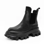 Frauenstiefel im Frühjahr 30339-8 Schwarz | Gebildet