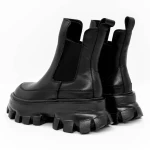 Frauenstiefel im Frühjahr 30339-8 Schwarz | Gebildet