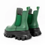 Frauenstiefel im Frühling-Autumn 30339-8 Green | Gebildet