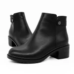 Frauenstiefel im Frühjahr 8 80235-51 Black | Gebildet