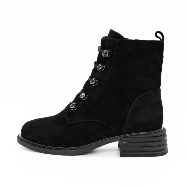 Frauenstiefel im Frühling-Jessień KD702-1669b Black | Jose Simon