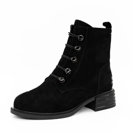 Frauenstiefel im Frühling-Jessień KD702-1669b Black | Jose Simon
