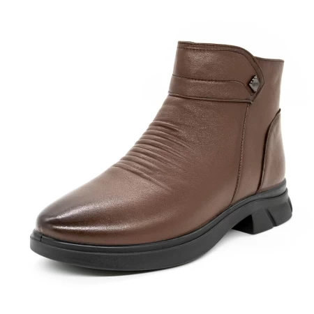 Frauenstiefel mit Pelz M2688 Brown | Gebildet