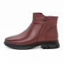Frauenstiefel mit Pelz M2688 Cherry | Gebildet