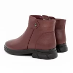 Frauenstiefel mit Pelz M2688 Cherry | Gebildet