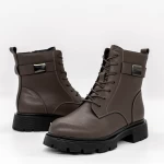 Frauenstiefel mit 1002-11 Pfirsichfell | Gebildet