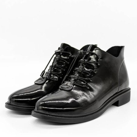 Frauenstiefel im Frühjahr 3826G03 Black | Gebildet