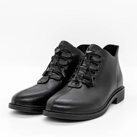 Frauenstiefel im Spring-Auto 3826Q03 Black | Gebildet
