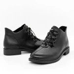 Frauenstiefel im Spring-Auto 3826Q03 Black | Gebildet