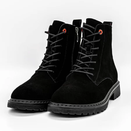 Frauenstiefel mit Pelz 3918H05 Black | Gebildet