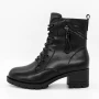 Frauenstiefel mit Pelz 8023 Black | Gebildet