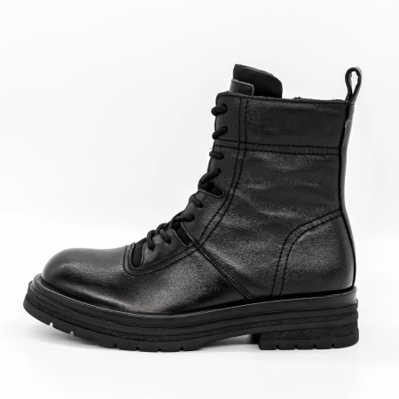 Frauenstiefel mit Pelz 20291 Black | Gebildet
