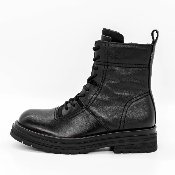 Frauenstiefel mit Pelz 20291 Black | Gebildet