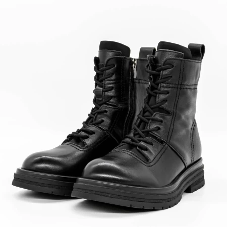 Frauenstiefel mit Pelz 20291 Black | Gebildet