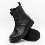 Frauenstiefel mit Pelz 20291 Black | Gebildet