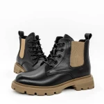 Frauenstiefel im Spring-Auto 50050 Black | Gebildet