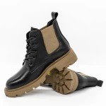 Frauenstiefel im Spring-Auto 50050 Black | Gebildet