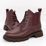 Frauenstiefel im Frühjahr 50050 Kirsche Gebildet