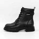 Frauenstiefel mit Pelz 1002-11 Schwarz | Gebildet