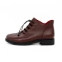 Frauenstiefel im Spring-Auto 3826Q03 Cherry | Gebildet