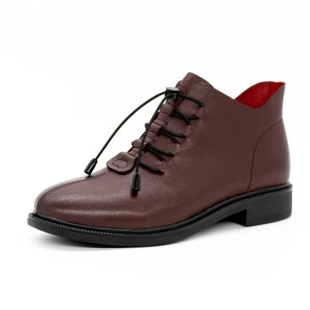 Frauenstiefel im Spring-Auto 3826Q03 Cherry | Gebildet