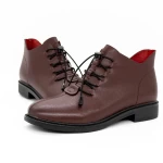 Frauenstiefel im Spring-Auto 3826Q03 Cherry | Gebildet