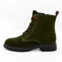 Frauenstiefel mit Pelz 3918H05 Grün Gebildet