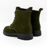 Frauenstiefel mit Pelz 3918H05 Grün Gebildet