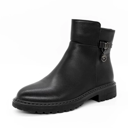 Frauenstiefel mit Pelz 10513-27 Black | Gebildet