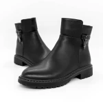Frauenstiefel mit Pelz 10513-27 Black | Gebildet