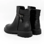 Frauenstiefel mit Pelz 10513-27 Black | Gebildet