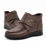 Frauenstiefel mit M029 Brown Fell | Gebildet