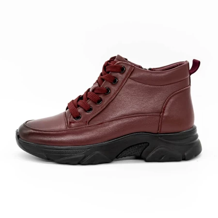 Frauenstiefel in der Frühling-Auto M3055 Kirsche Gebildet