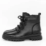 Frauenstiefel im Spring-Auto 0377 Black | Gebildet