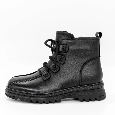 Frauenstiefel im Spring-Auto 0377 Black | Gebildet