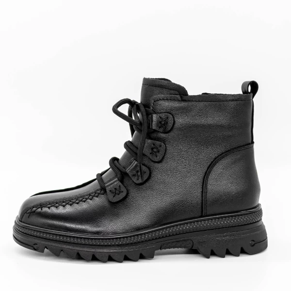 Frauenstiefel im Spring-Auto 0377 Black | Gebildet