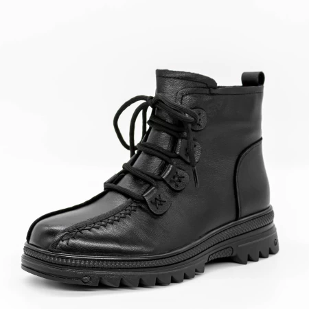 Frauenstiefel im Spring-Auto 0377 Black | Gebildet