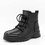 Frauenstiefel im Spring-Auto 0377 Black | Gebildet