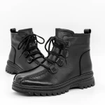 Frauenstiefel im Spring-Auto 0377 Black | Gebildet