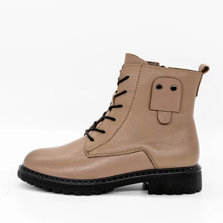 Frauenstiefel im Frühjahr 1918Q12 Hell Brown | Gebildet